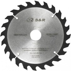 Пильний диск S&R WoodCraft 190x30x2,4мм АТВ 24T (238024190)