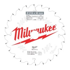 Пильний диск Milwaukee PFTE 216х30х2.4мм 24T (4932471315)