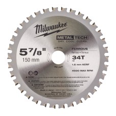 Пильний диск Milwaukee 150x20мм 34T (48404080)
