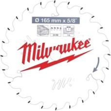 Диск пиляльний Milwaukee WNF 165x5/8мм 24T (4932471311)
