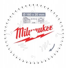 Пильний диск Milwaukee PFTE 165х20х1.6мм 40T (4932471932)