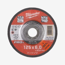 Диск зачисний по металу Milwaukee SG 27/125х6.0 PRO+ (4932451502)