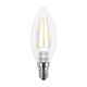 LED лампа MAXUS (филамент), C37, 4W, яркий свет,E14 (1-LED-538-01)